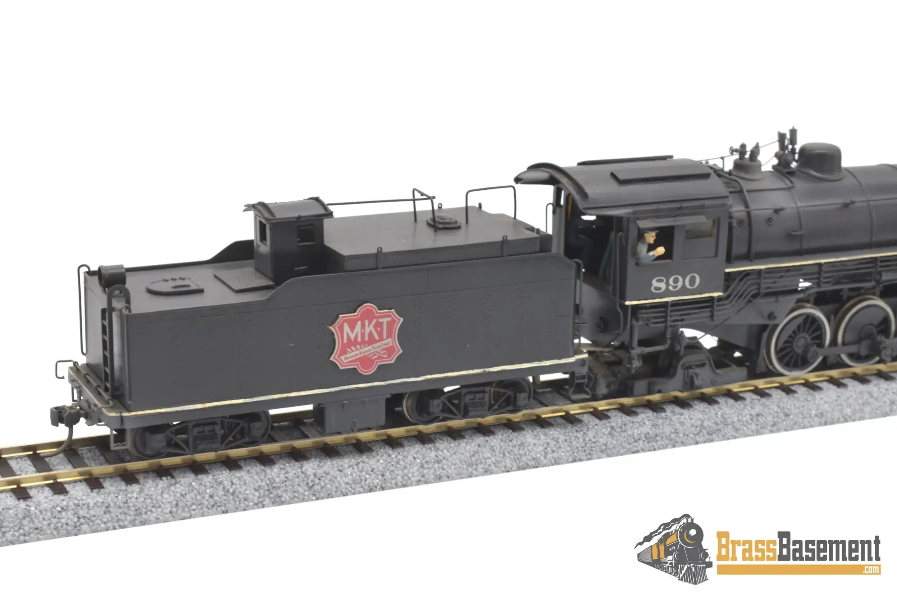 Ho Brass - Hallmark Missouri Kansas Texas Mkt Katy 2 - 8 - 2 Mikado #890 C/P Not Running Steam