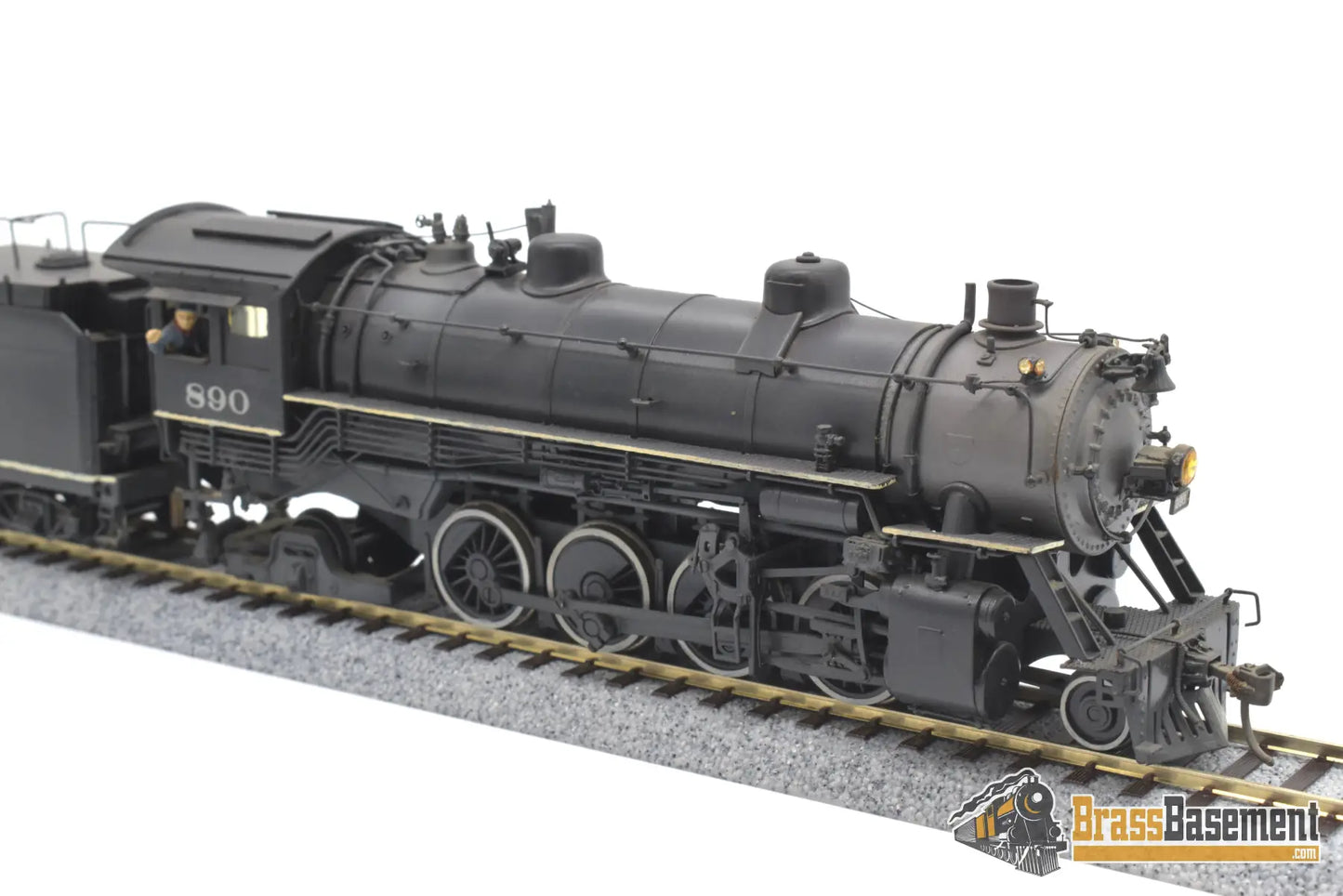 Ho Brass - Hallmark Missouri Kansas Texas Mkt Katy 2 - 8 - 2 Mikado #890 C/P Not Running Steam