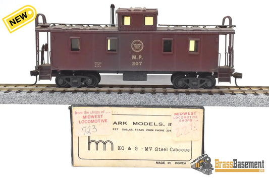 Ho Brass - Hallmark Missouri Pacific Mopac Mv Steel Caboose Custom Painted