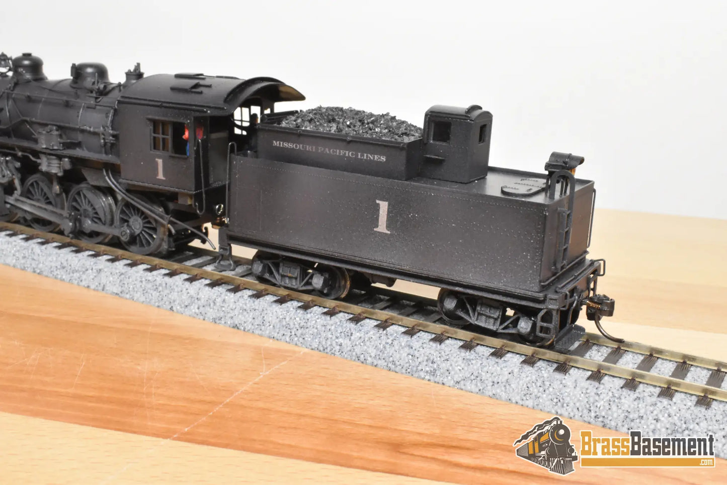 HO Brass - Hallmark Missouri Pacific MP 2-8-0 Consolidation #1 - Custom Painted - Steam