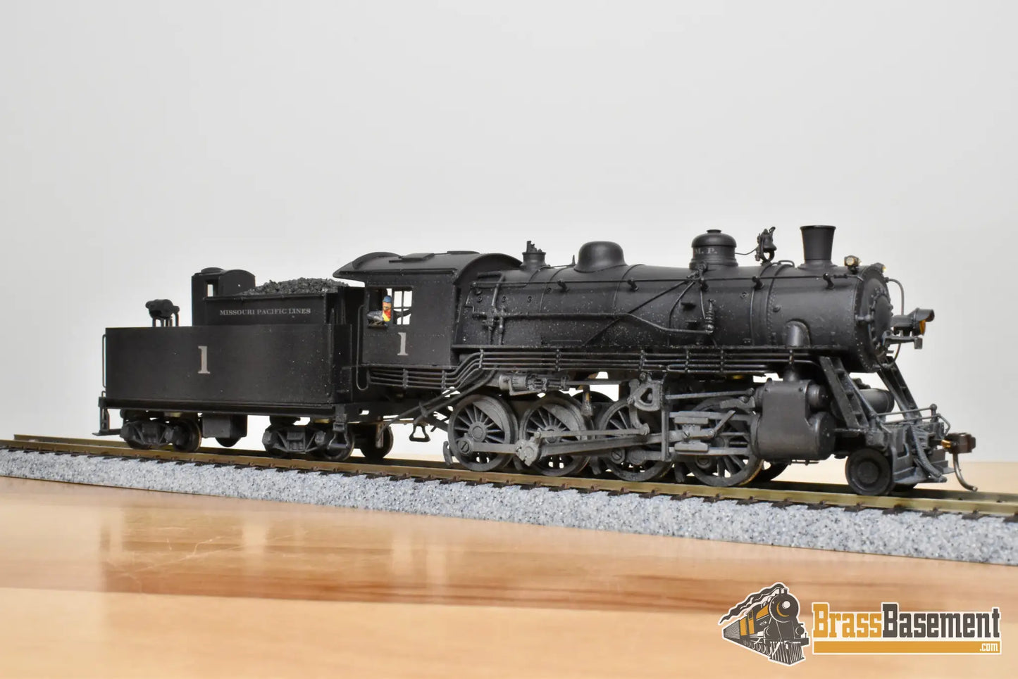 HO Brass - Hallmark Missouri Pacific MP 2-8-0 Consolidation #1 - Custom Painted - Steam