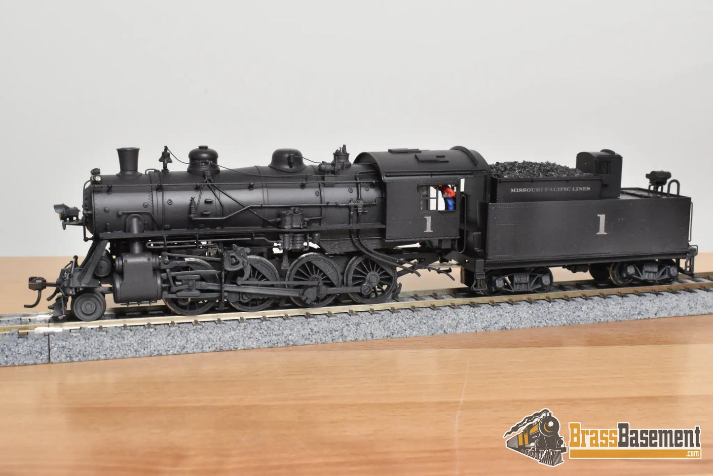 HO Brass - Hallmark Missouri Pacific MP 2-8-0 Consolidation #1 - Custom Painted - Steam