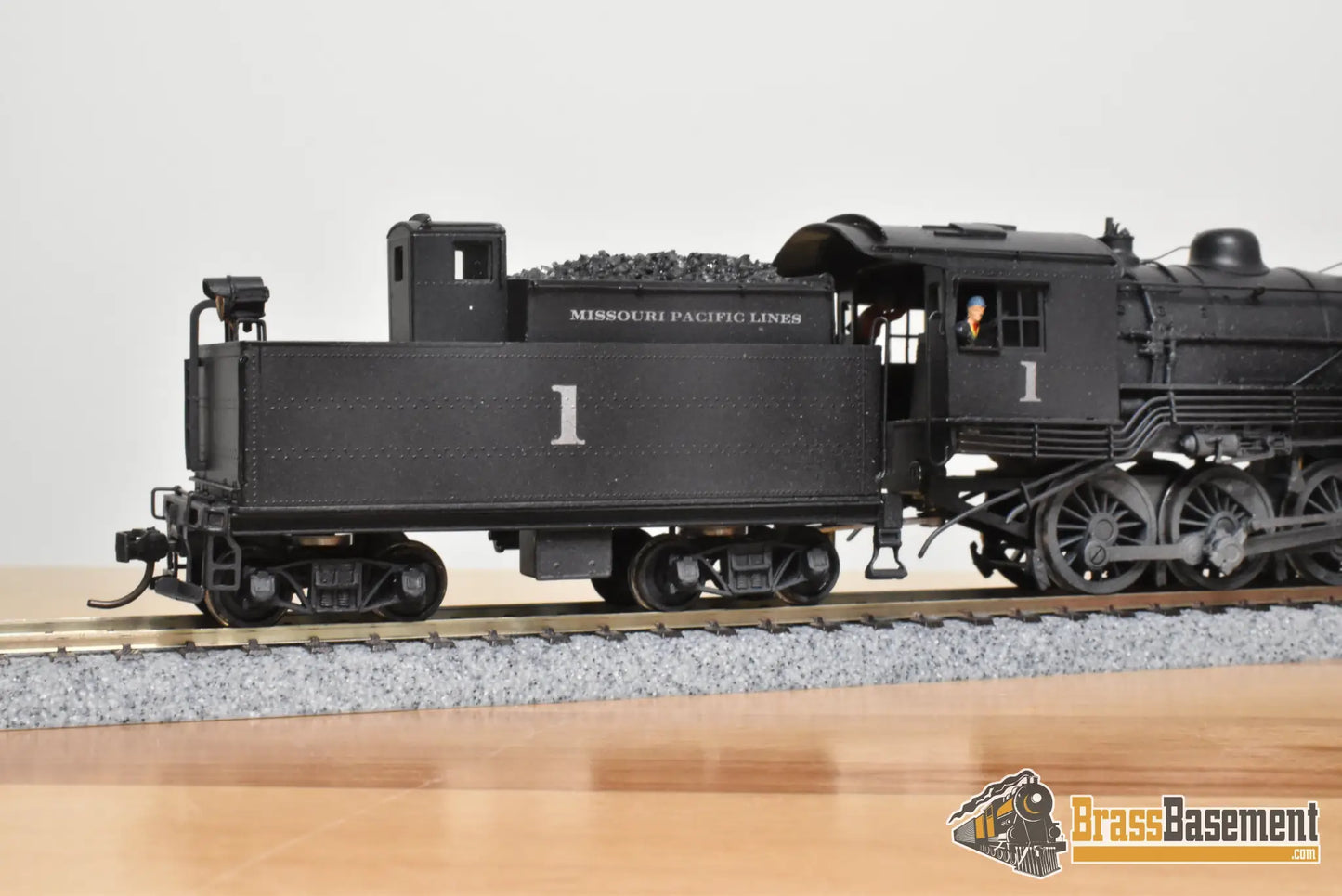 HO Brass - Hallmark Missouri Pacific MP 2-8-0 Consolidation #1 - Custom Painted - Steam