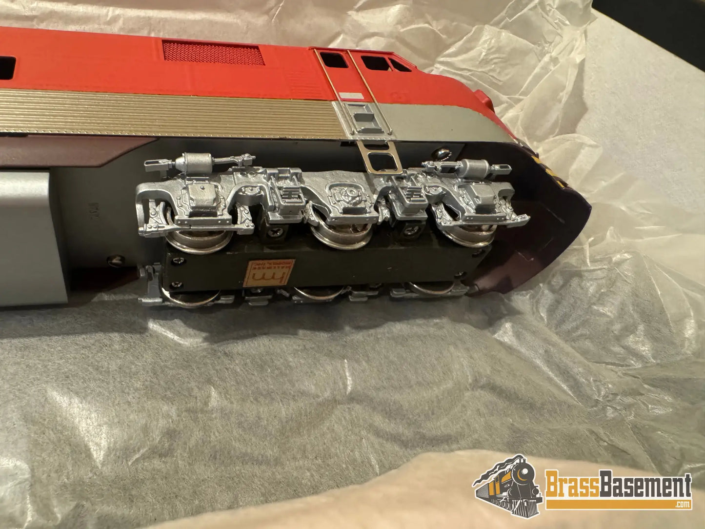 HO Brass - Hallmark MKT Frisco The Texas Special 1948 Version 6-Car Set + E-7 A/A Diesel Passenger + Diesel