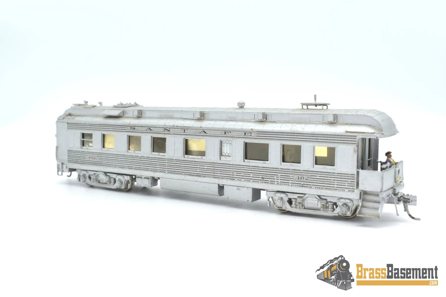 Ho Brass - Hallmark Models Atsf Santa Fe Division Superintendents Car #402 Custom Paint