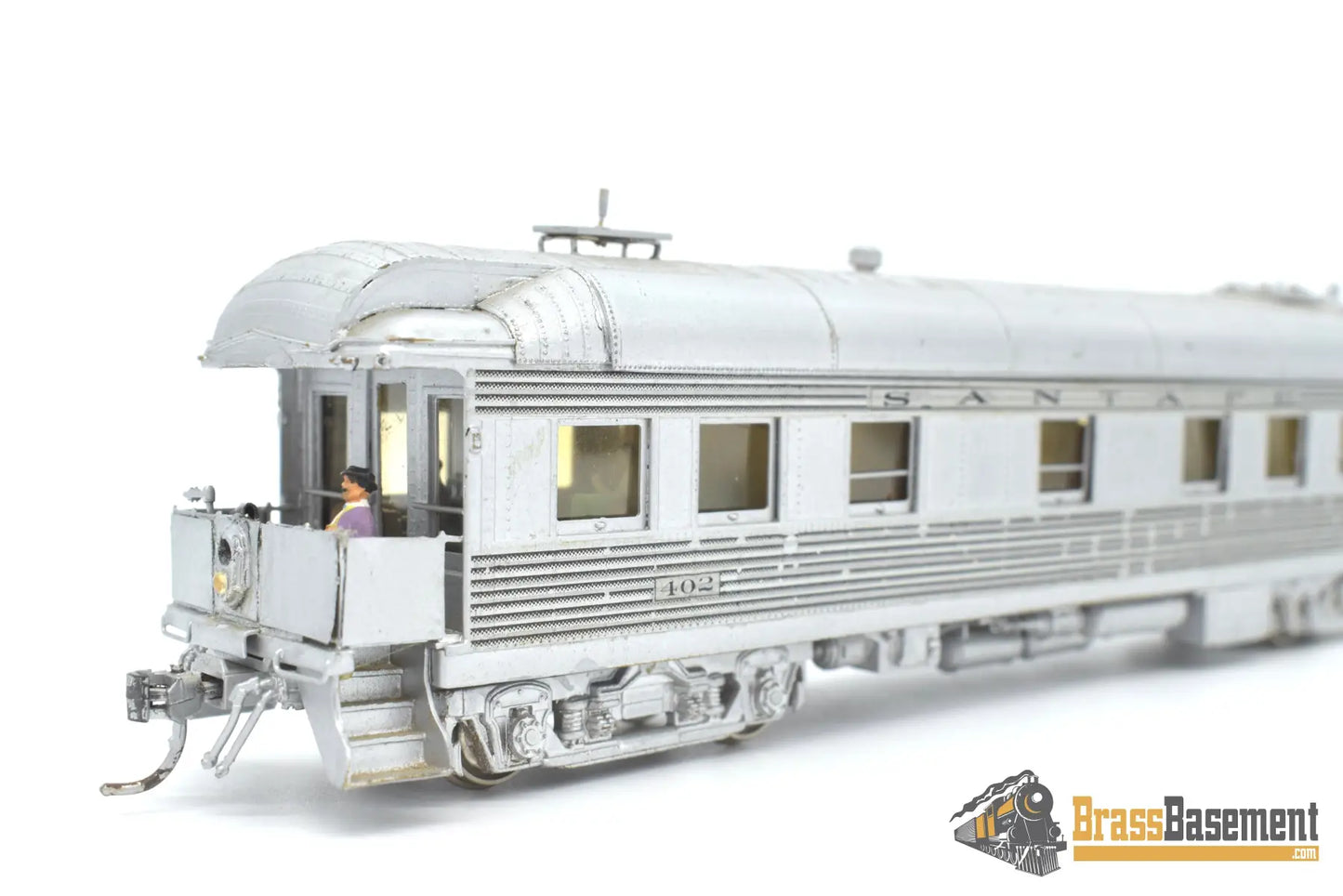 Ho Brass - Hallmark Models Atsf Santa Fe Division Superintendents Car #402 Custom Paint