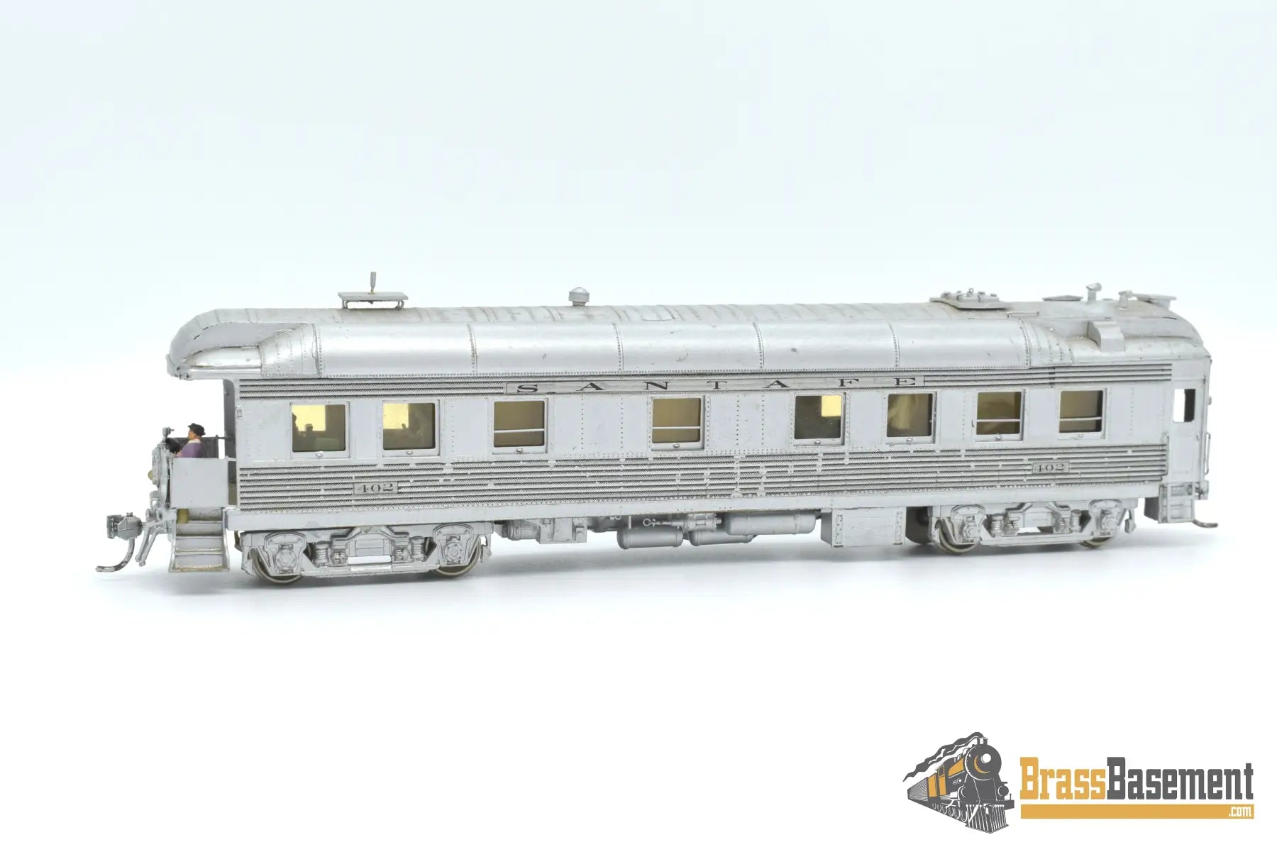 Ho Brass - Hallmark Models Atsf Santa Fe Division Superintendents Car #402 Custom Paint