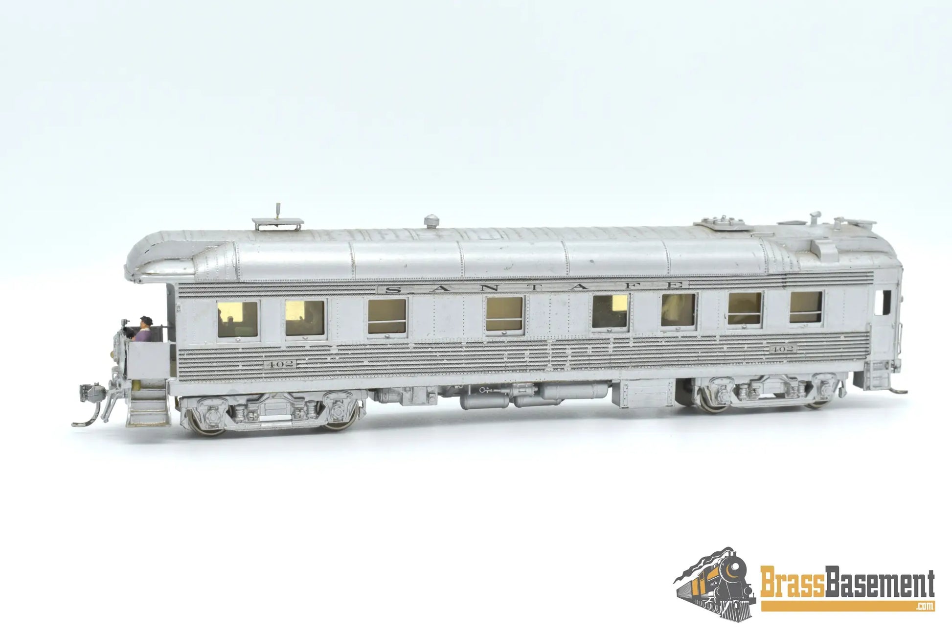 Ho Brass - Hallmark Models Atsf Santa Fe Division Superintendents Car #402 Custom Paint