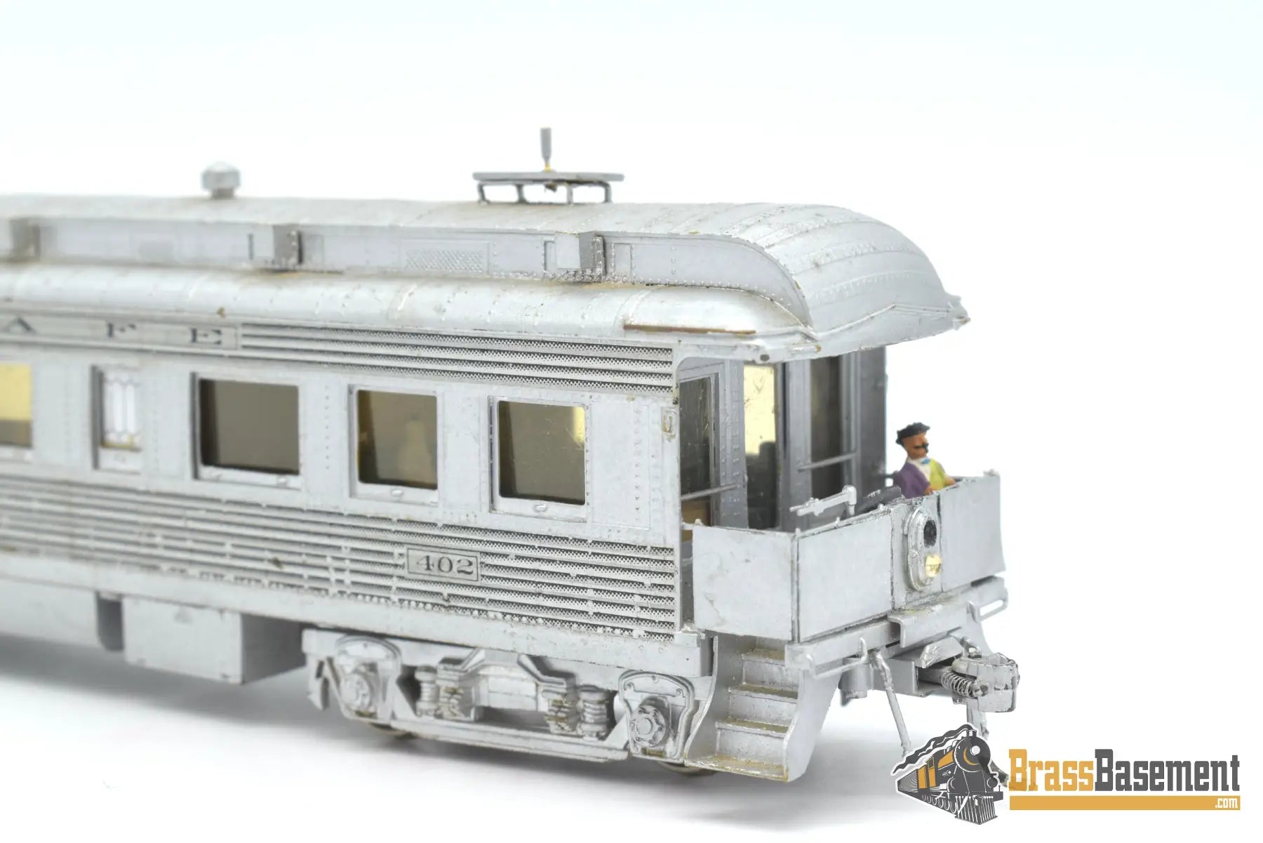 Ho Brass - Hallmark Models Atsf Santa Fe Division Superintendents Car #402 Custom Paint