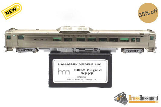 Ho Brass - Hallmark Rdc-2 Original Western Pacific ’Zephyrette’ Plated Samhongsa Passenger