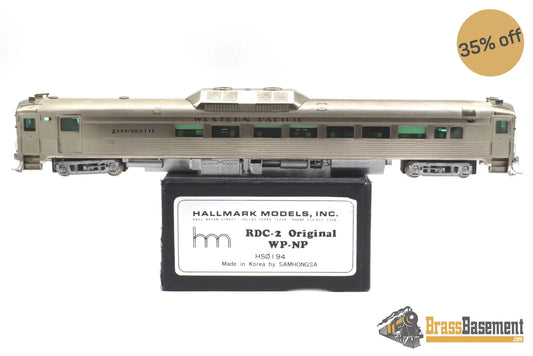 Ho Brass - Hallmark Rdc-2 Original Western Pacific ’Zephyrette’ Plated Samhongsa Passenger
