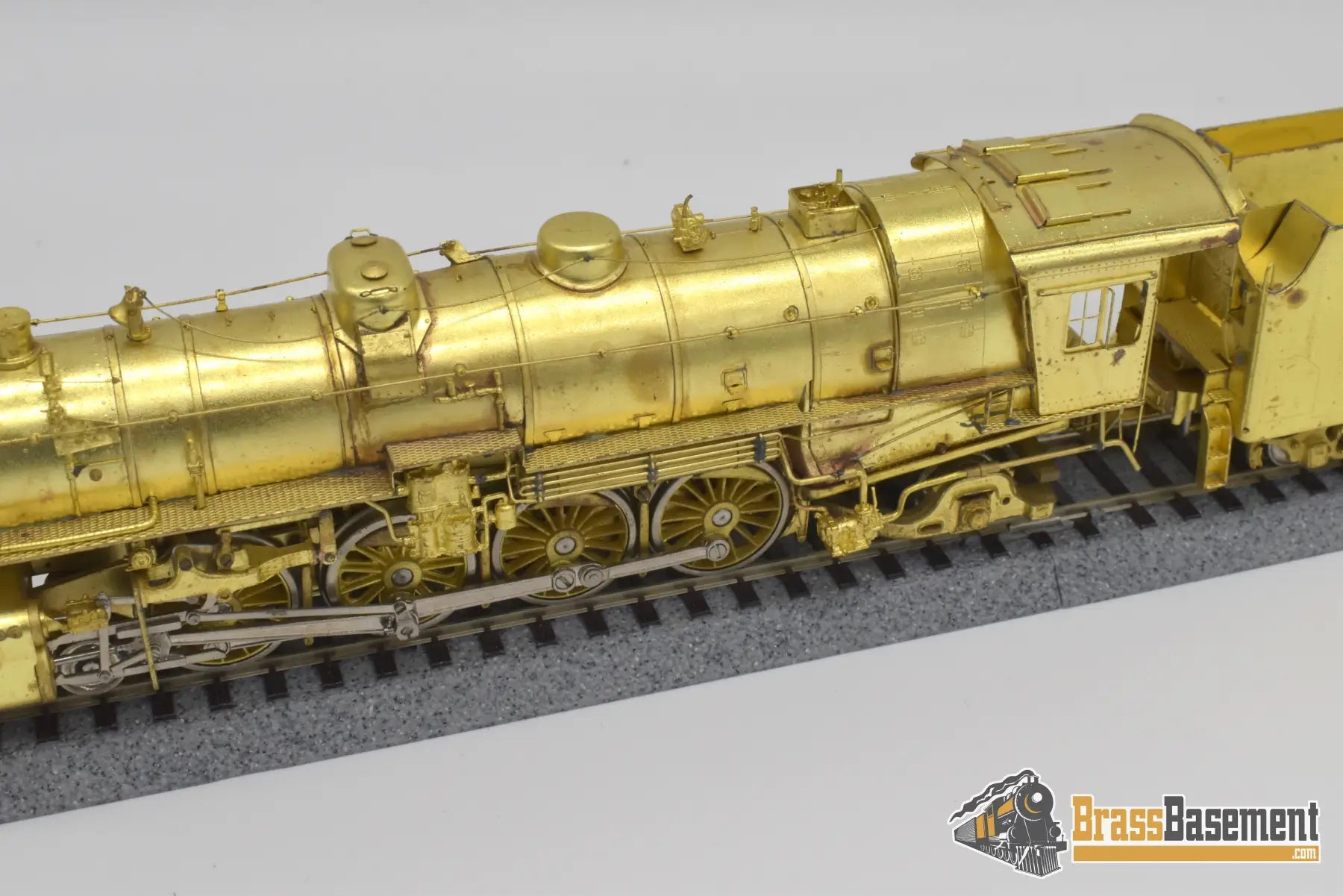Ho Brass - Hallmark Rock Island Crip M-50A 4-8-2 Light Tarnish Ajin Steam