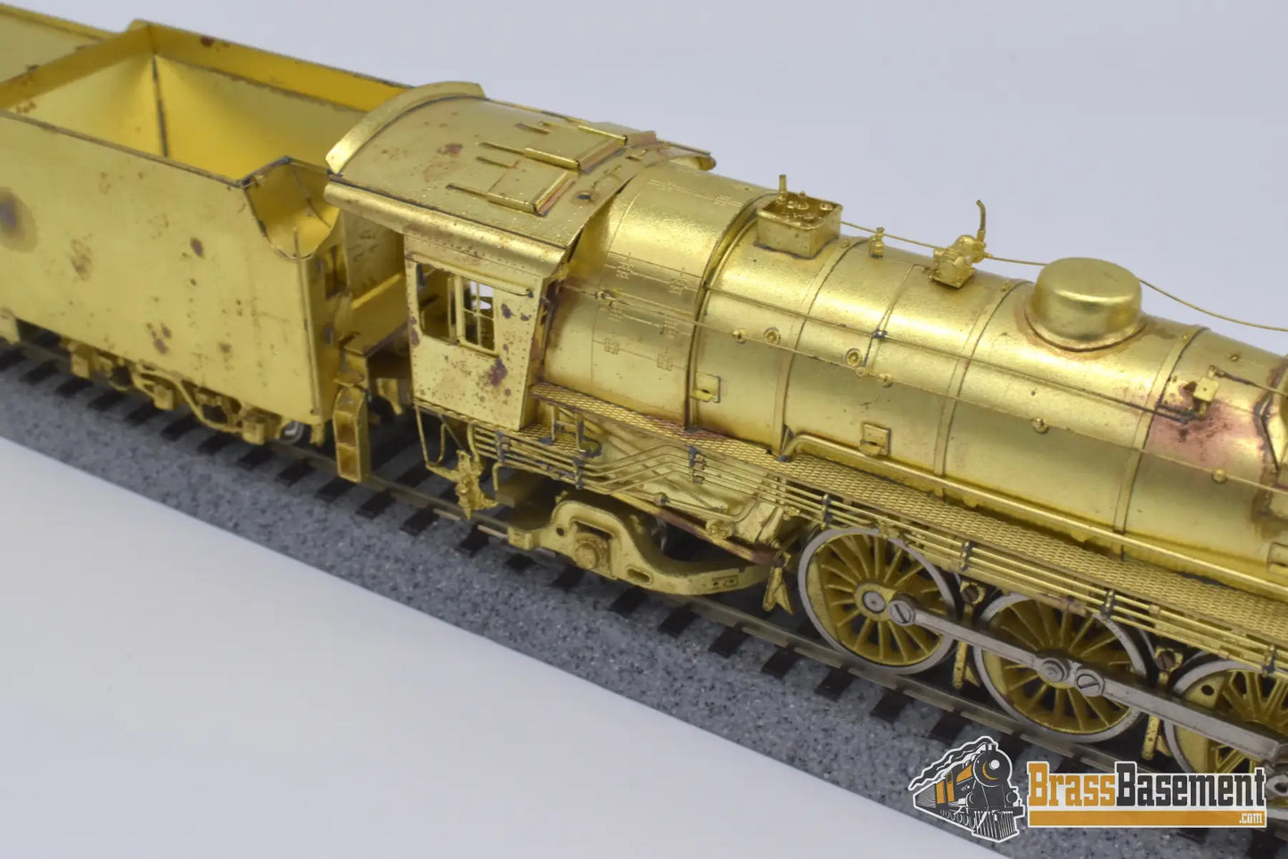 Ho Brass - Hallmark Rock Island Crip M-50A 4-8-2 Light Tarnish Ajin Steam
