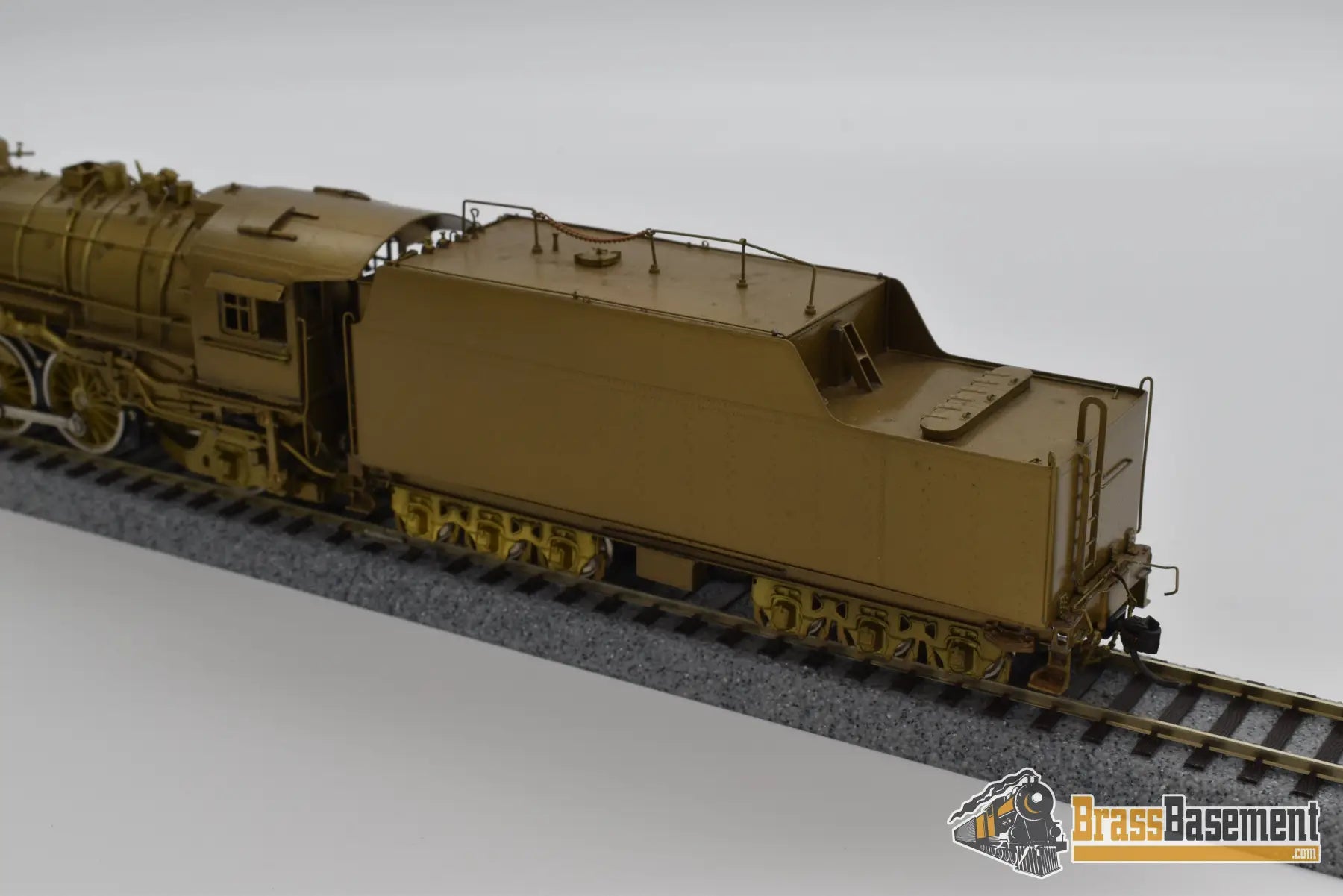 Ho Brass - Hallmark Texas & Pacific 4 - 8 - 2 With Elesco Fwh Unpainted Steam