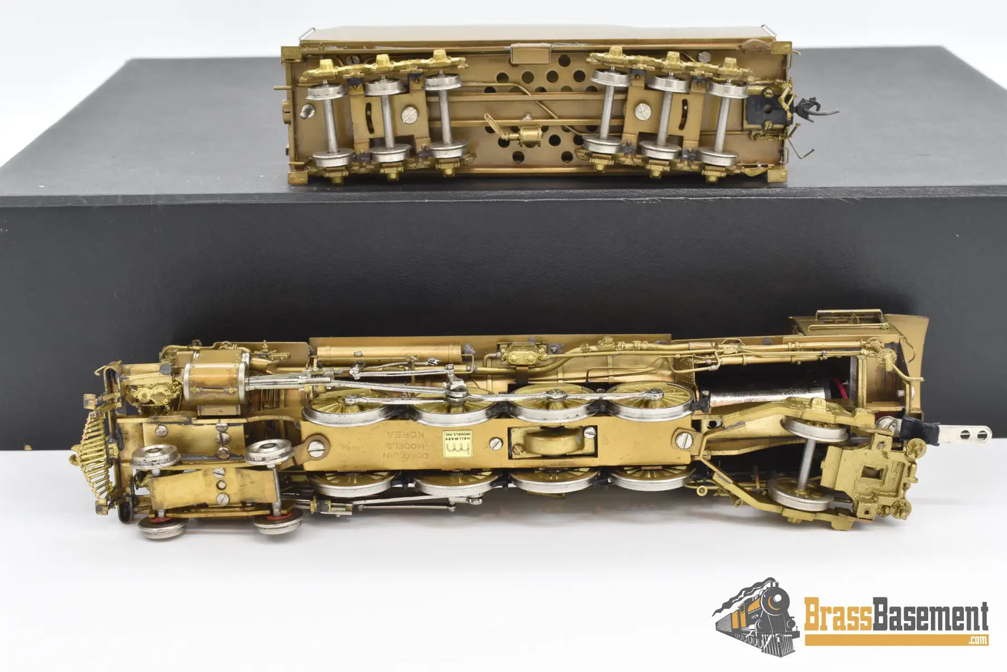 Ho Brass - Hallmark Texas & Pacific 4 - 8 - 2 With Elesco Fwh Unpainted Steam