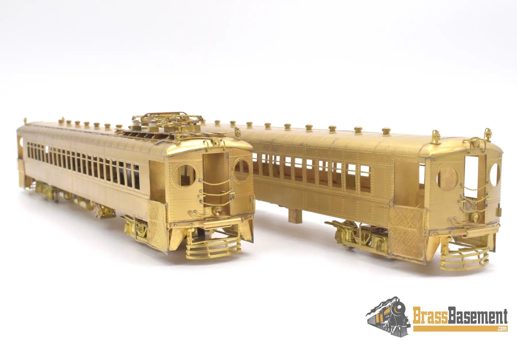 Ho Brass - Hi - Country Southern Pacific Interurban Electric Railway Coach #300 Powered & Trailer
