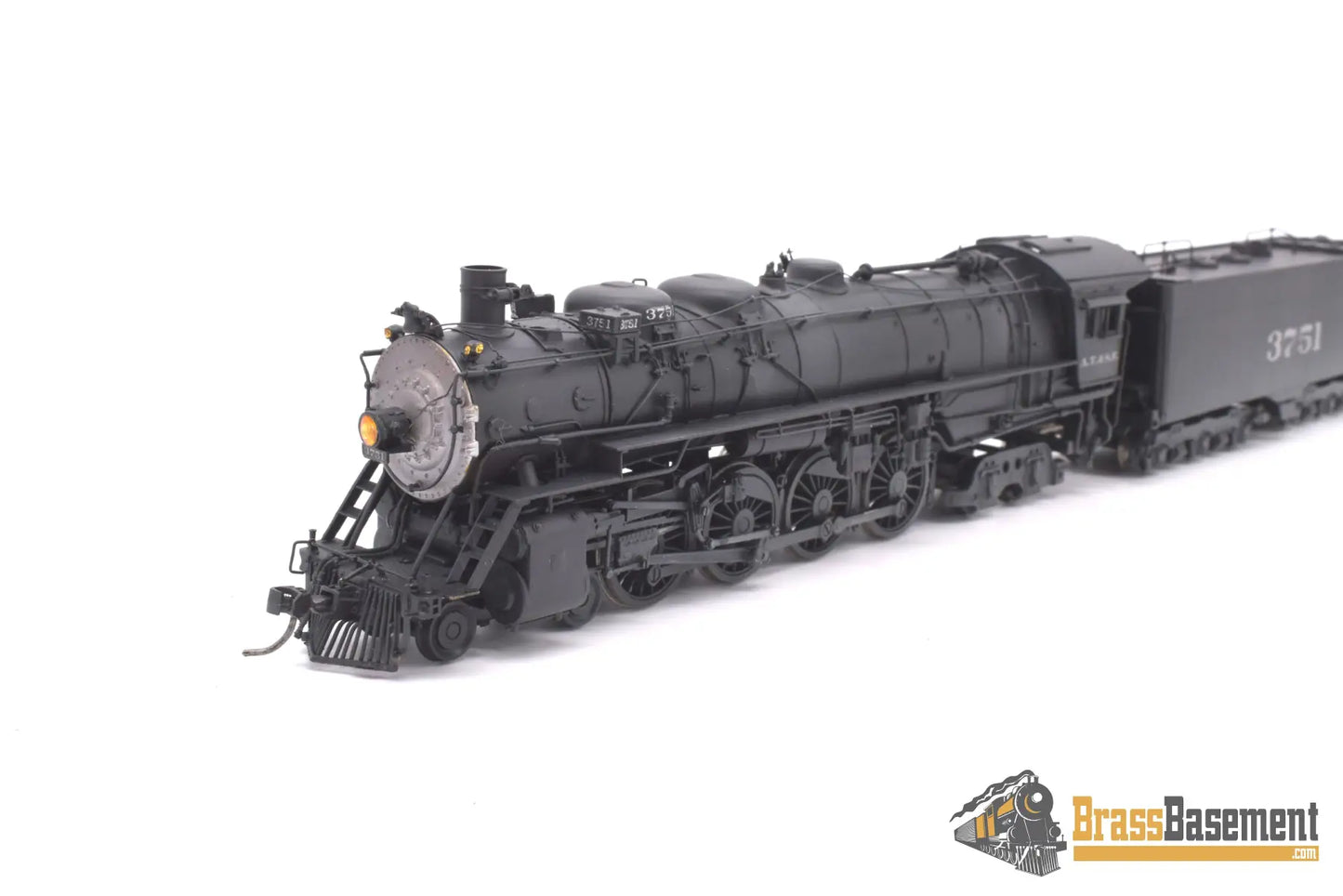 Ho Brass - Key Atsf Santa Fe 3751 Class 4 - 8 - 4 As Delivered Samhongsa C/P Steam