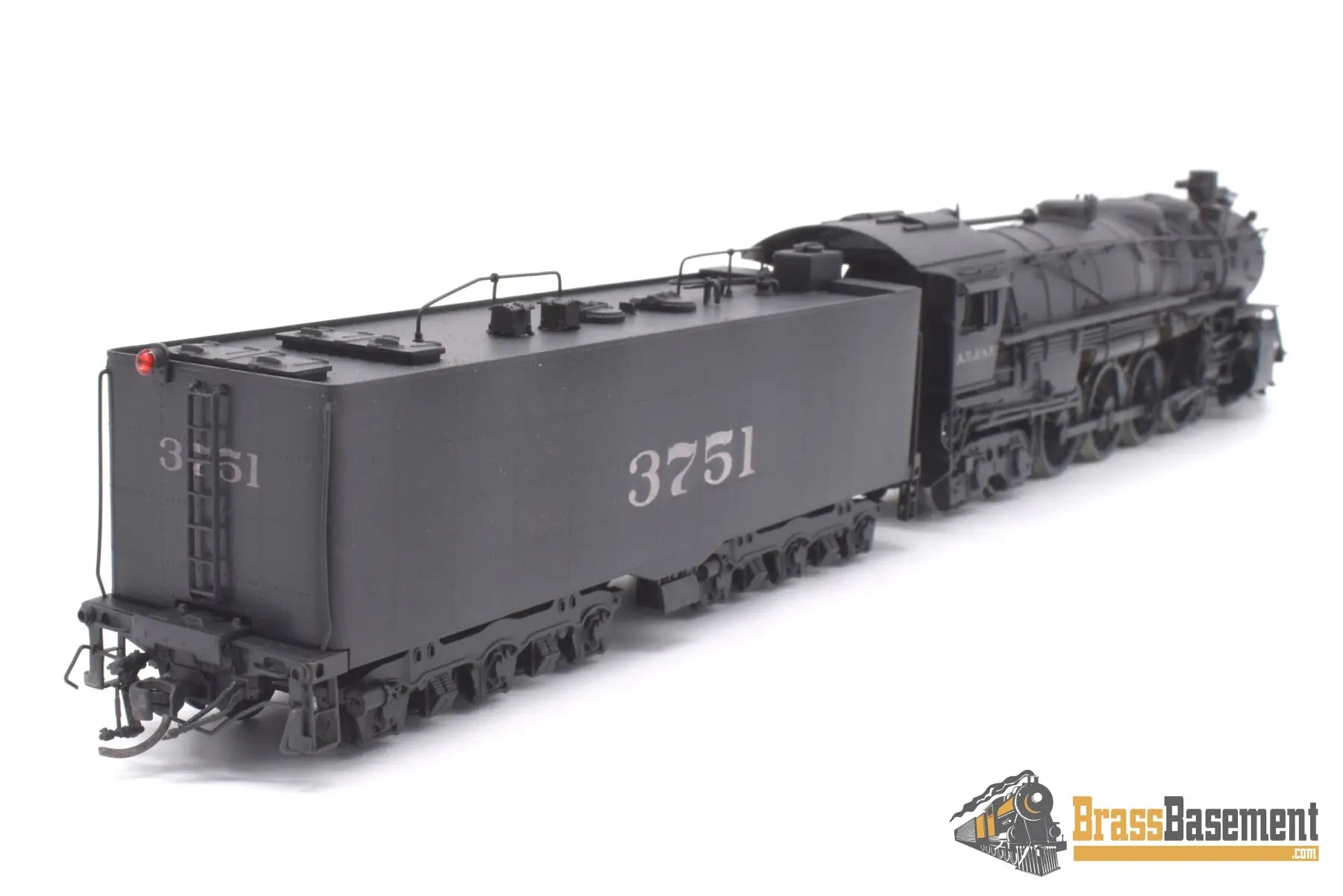 Ho Brass - Key Atsf Santa Fe 3751 Class 4 - 8 - 4 As Delivered Samhongsa C/P Steam