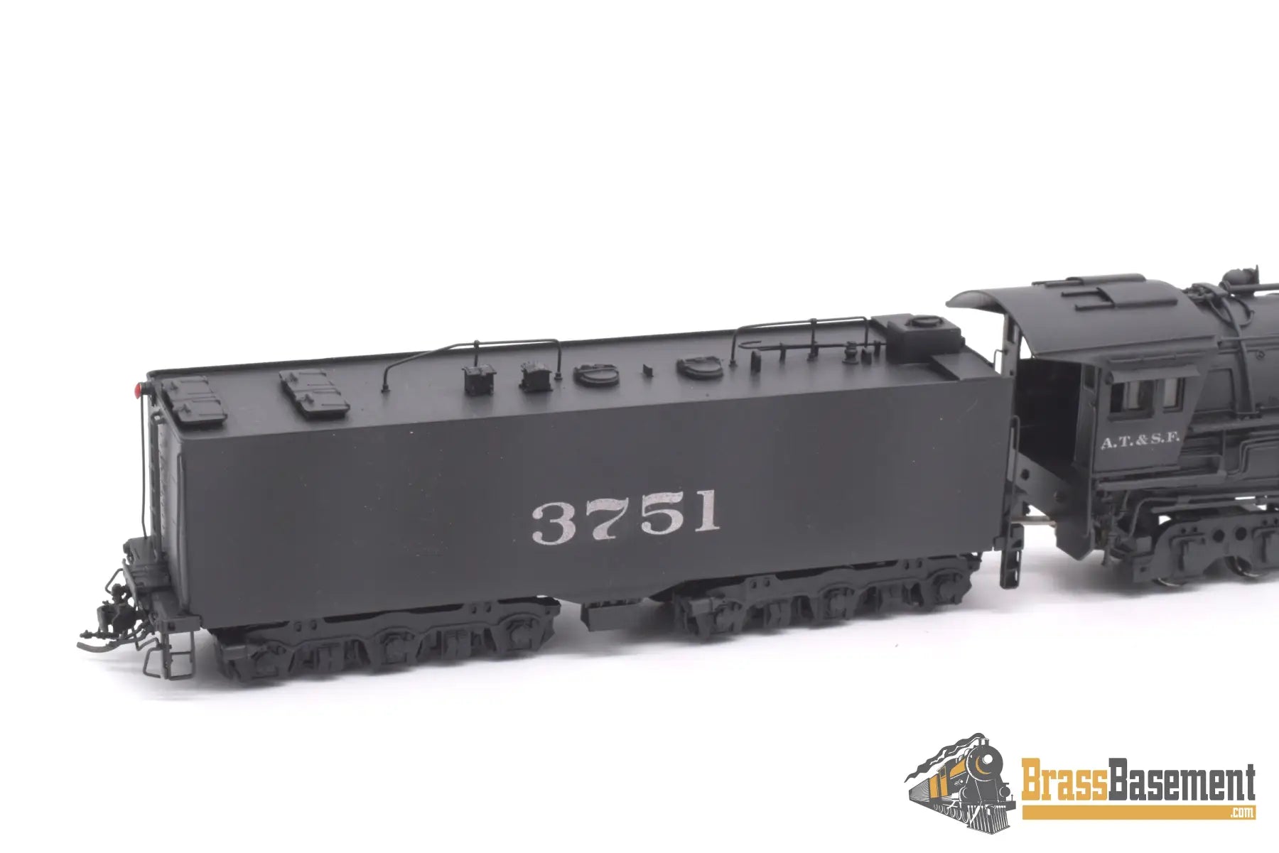 Ho Brass - Key Atsf Santa Fe 3751 Class 4 - 8 - 4 As Delivered Samhongsa C/P Steam