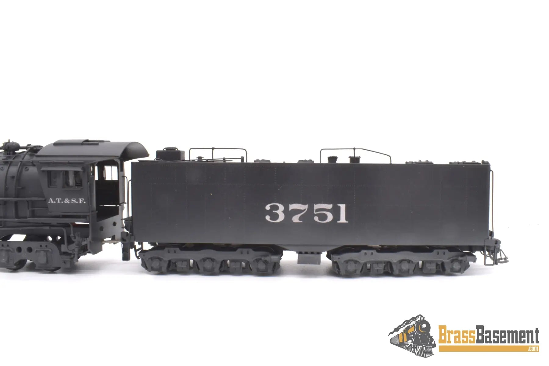 Ho Brass - Key Atsf Santa Fe 3751 Class 4 - 8 - 4 As Delivered Samhongsa C/P Steam