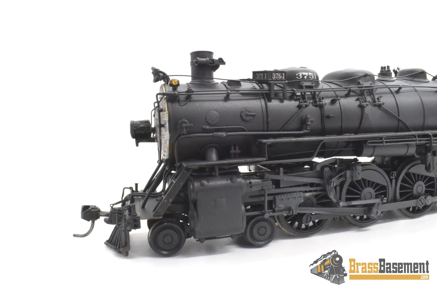 Ho Brass - Key Atsf Santa Fe 3751 Class 4 - 8 - 4 As Delivered Samhongsa C/P Steam
