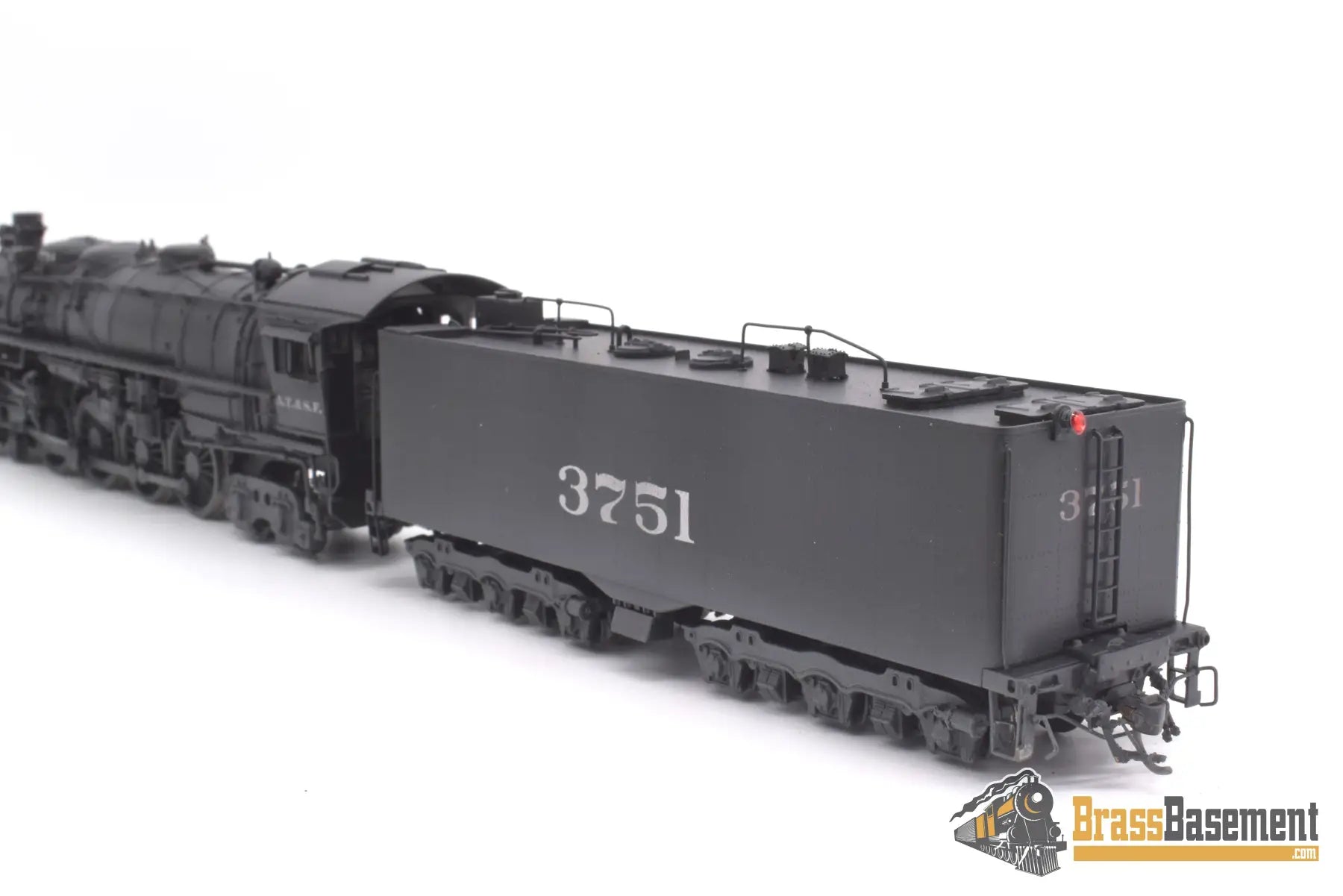 Ho Brass - Key Atsf Santa Fe 3751 Class 4 - 8 - 4 As Delivered Samhongsa C/P Steam