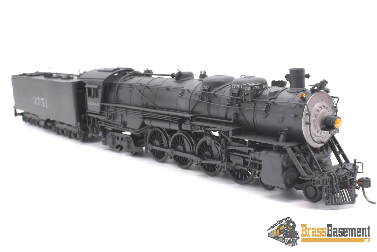Ho Brass - Key Atsf Santa Fe 3751 Class 4 - 8 - 4 As Delivered Samhongsa C/P Steam