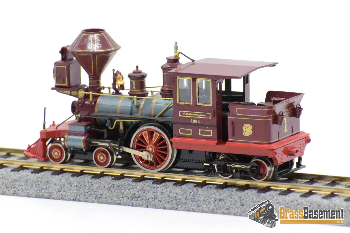 Ho Brass - Key Central/Southern Pacific Sp #1 4 - 2 - 4T Cp Huntington Cs 42 Samhongsa Fp Steam