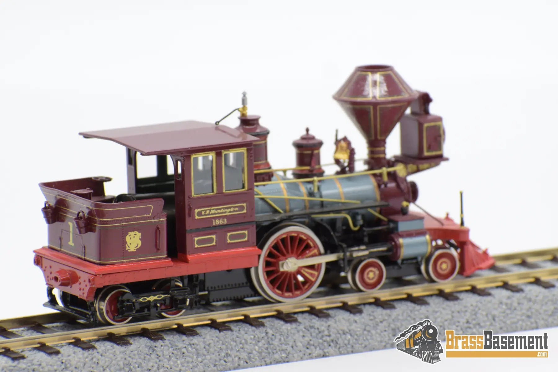 Ho Brass - Key Central/Southern Pacific Sp #1 4 - 2 - 4T Cp Huntington Cs 42 Samhongsa Fp Steam
