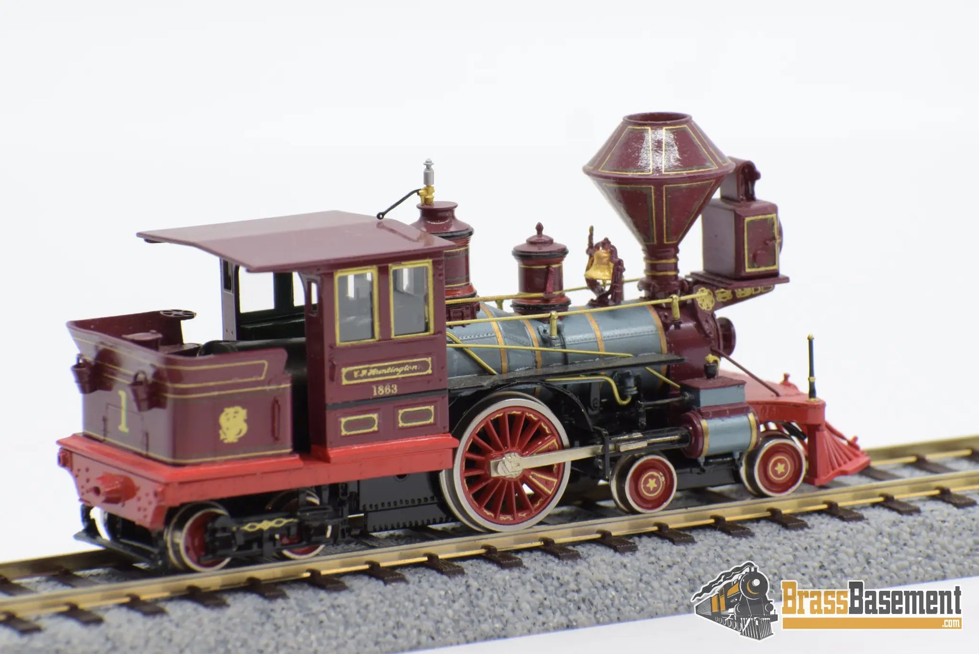 Ho Brass - Key Central/Southern Pacific Sp #1 4 - 2 - 4T Cp Huntington Cs 42 Samhongsa Fp Steam