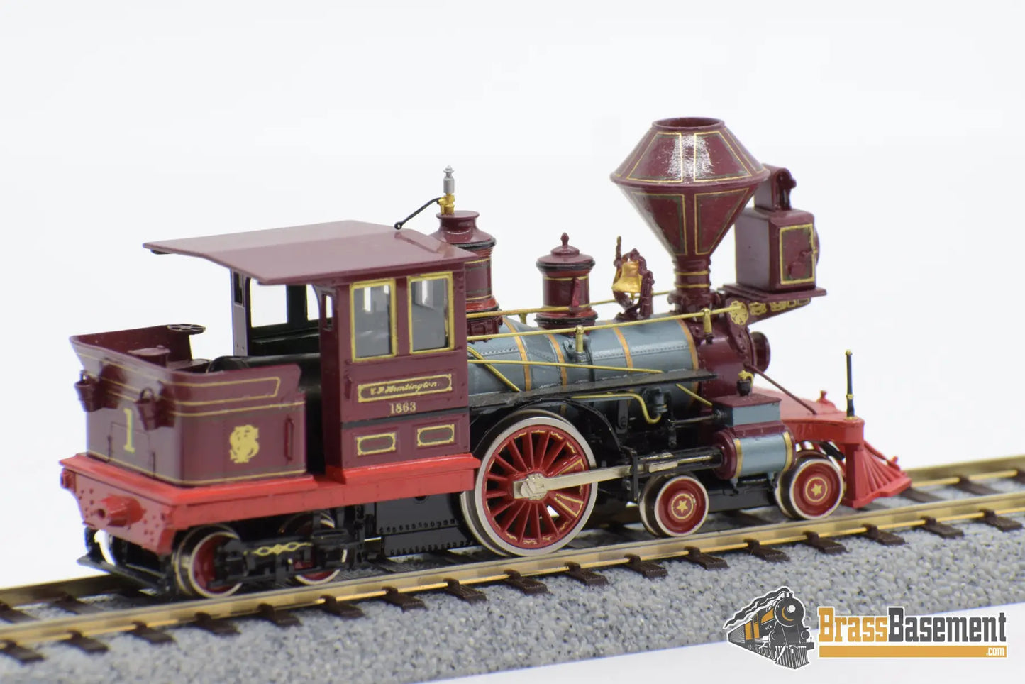Ho Brass - Key Central/Southern Pacific Sp #1 4 - 2 - 4T Cp Huntington Cs 42 Samhongsa Fp Steam