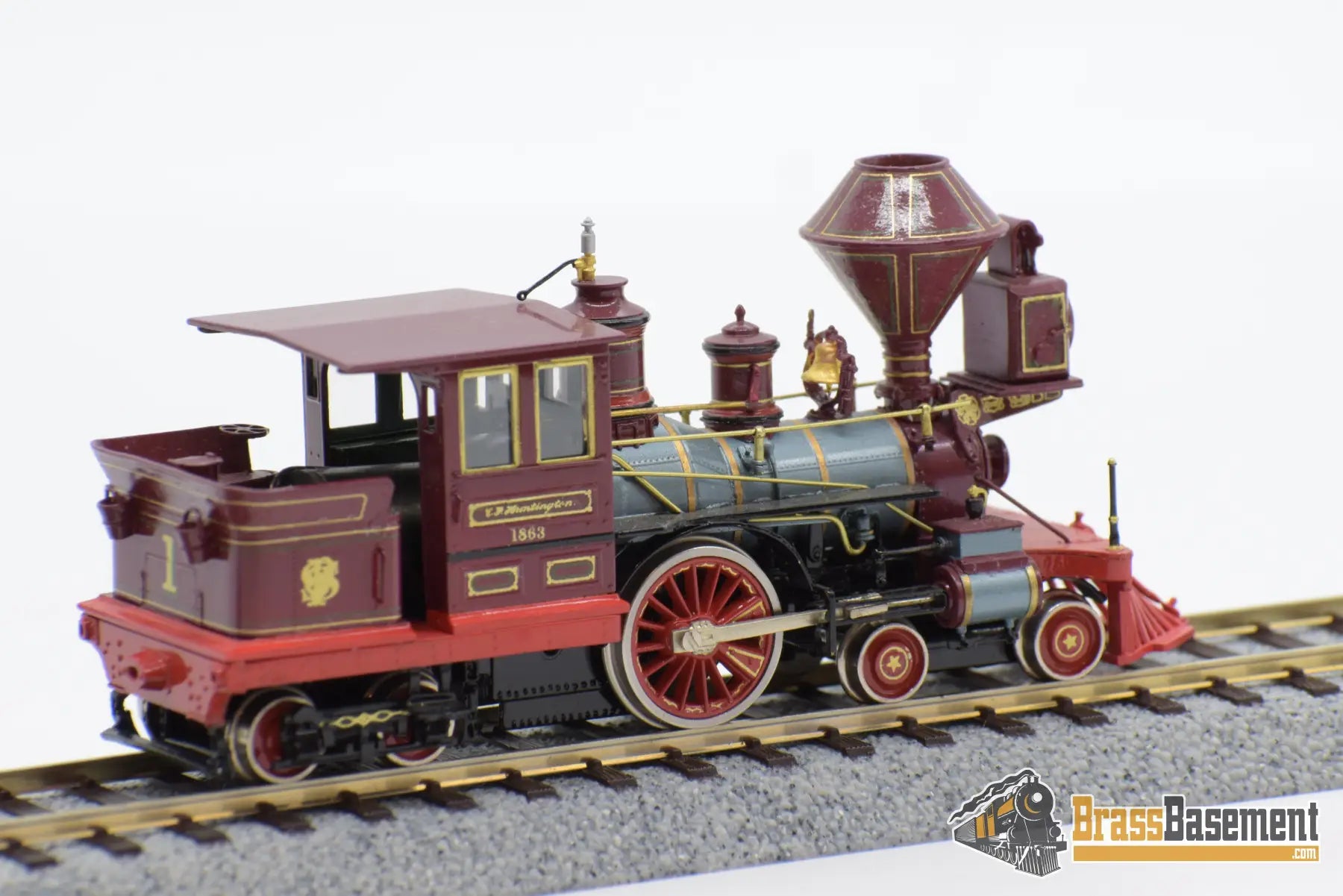 Ho Brass - Key Central/Southern Pacific Sp #1 4 - 2 - 4T Cp Huntington Cs 42 Samhongsa Fp Steam