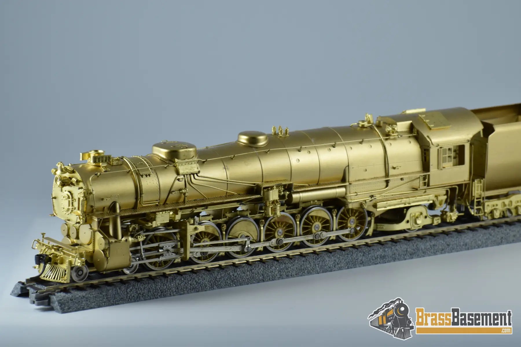 Ho Brass - Key Imports 4 - 12 - 2 Bald Face Unpainted W/ Dcc Added Smooth Runner Steam