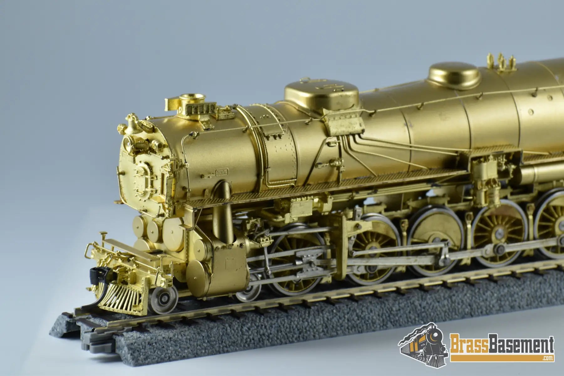 Ho Brass - Key Imports 4 - 12 - 2 Bald Face Unpainted W/ Dcc Added Smooth Runner Steam