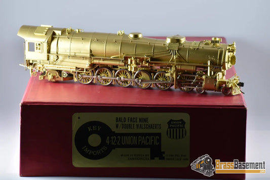 Ho Brass - Key Imports 4 - 12 - 2 Bald Face Unpainted W/ Dcc Added Smooth Runner Steam