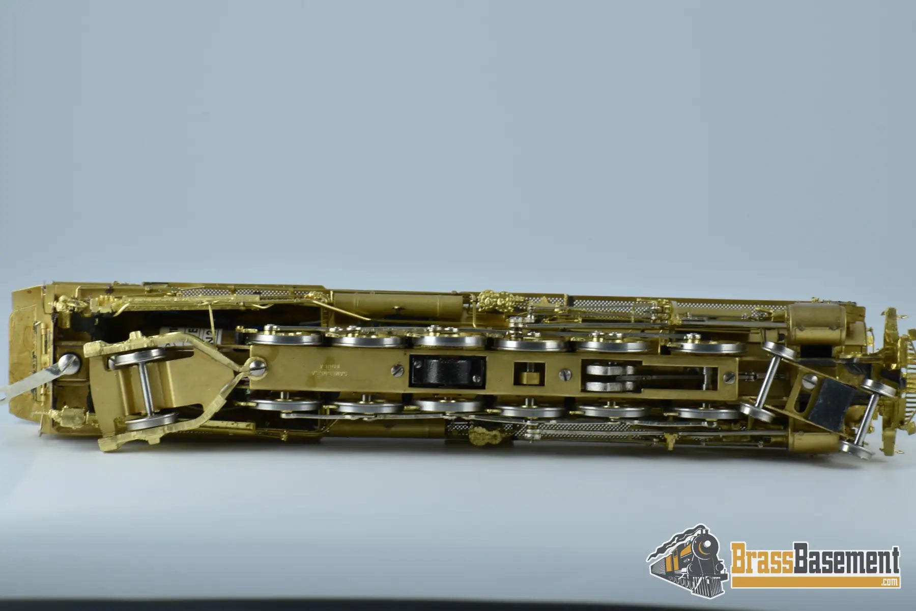 Ho Brass - Key Imports 4 - 12 - 2 Bald Face Unpainted W/ Dcc Added Smooth Runner Steam
