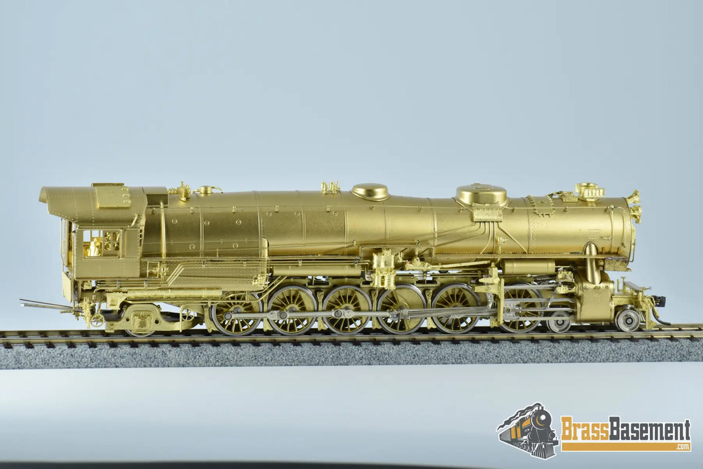 Ho Brass - Key Imports 4 - 12 - 2 Bald Face Unpainted W/ Dcc Added Smooth Runner Steam
