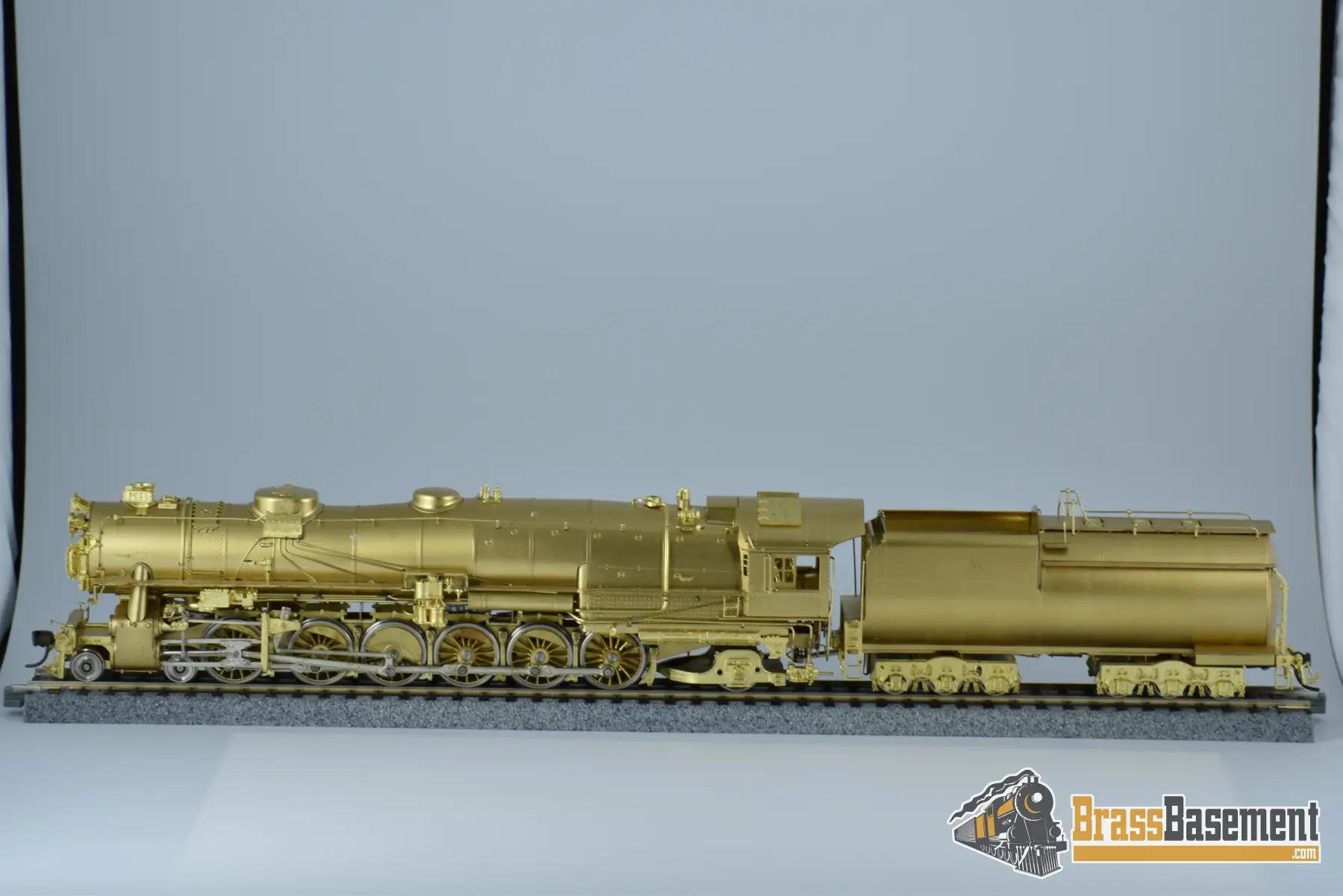 Ho Brass - Key Imports 4 - 12 - 2 Bald Face Unpainted W/ Dcc Added Smooth Runner Steam