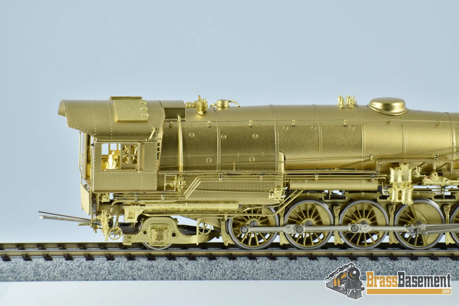 Ho Brass - Key Imports 4 - 12 - 2 Bald Face Unpainted W/ Dcc Added Smooth Runner Steam