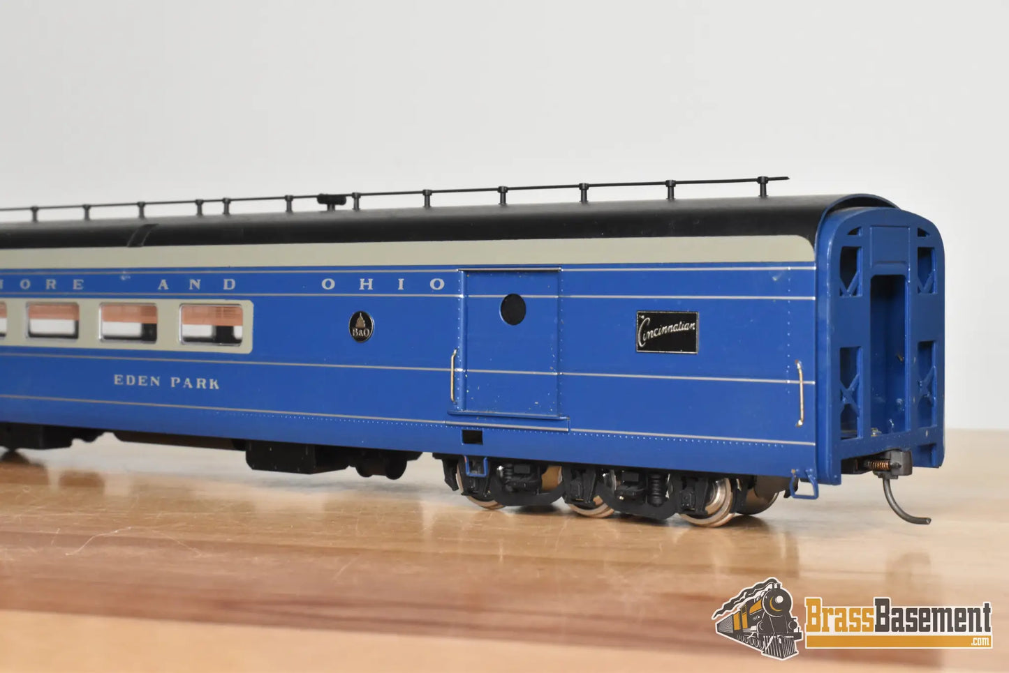 HO Brass - Key Imports Baltimore & Ohio B&O 5-Car Cincinnatian Set - Made in Japan - Wrong Blue - Steam
