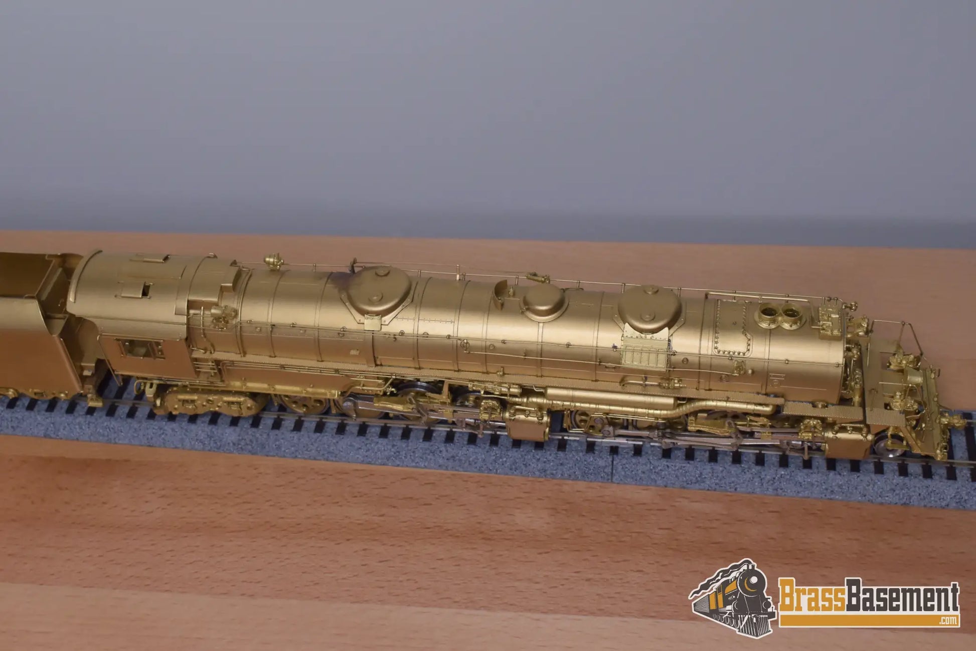 Ho Brass - Key Imports Baltimore & Ohio B&O Em-1 2-8-8-4 7600 Class Unpainted Steam
