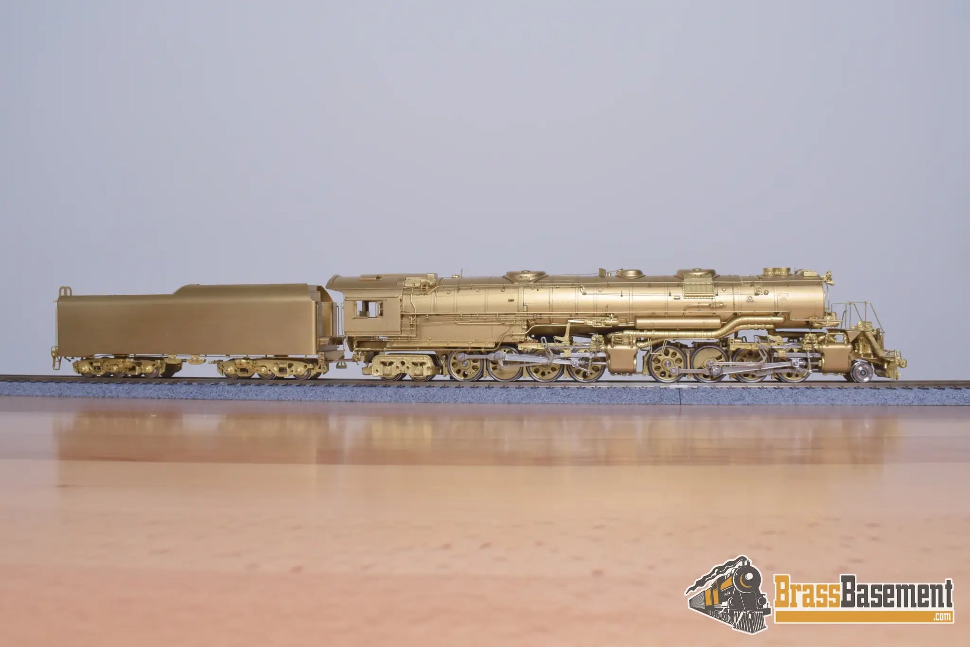 Ho Brass - Key Imports Baltimore & Ohio B&O Em-1 2-8-8-4 7600 Class Unpainted Steam