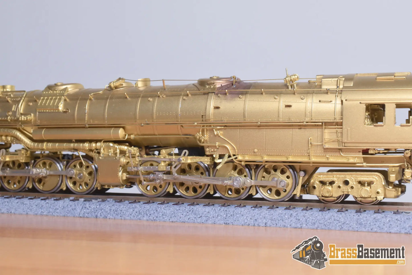 Ho Brass - Key Imports Baltimore & Ohio B&O Em-1 2-8-8-4 7600 Class Unpainted Steam