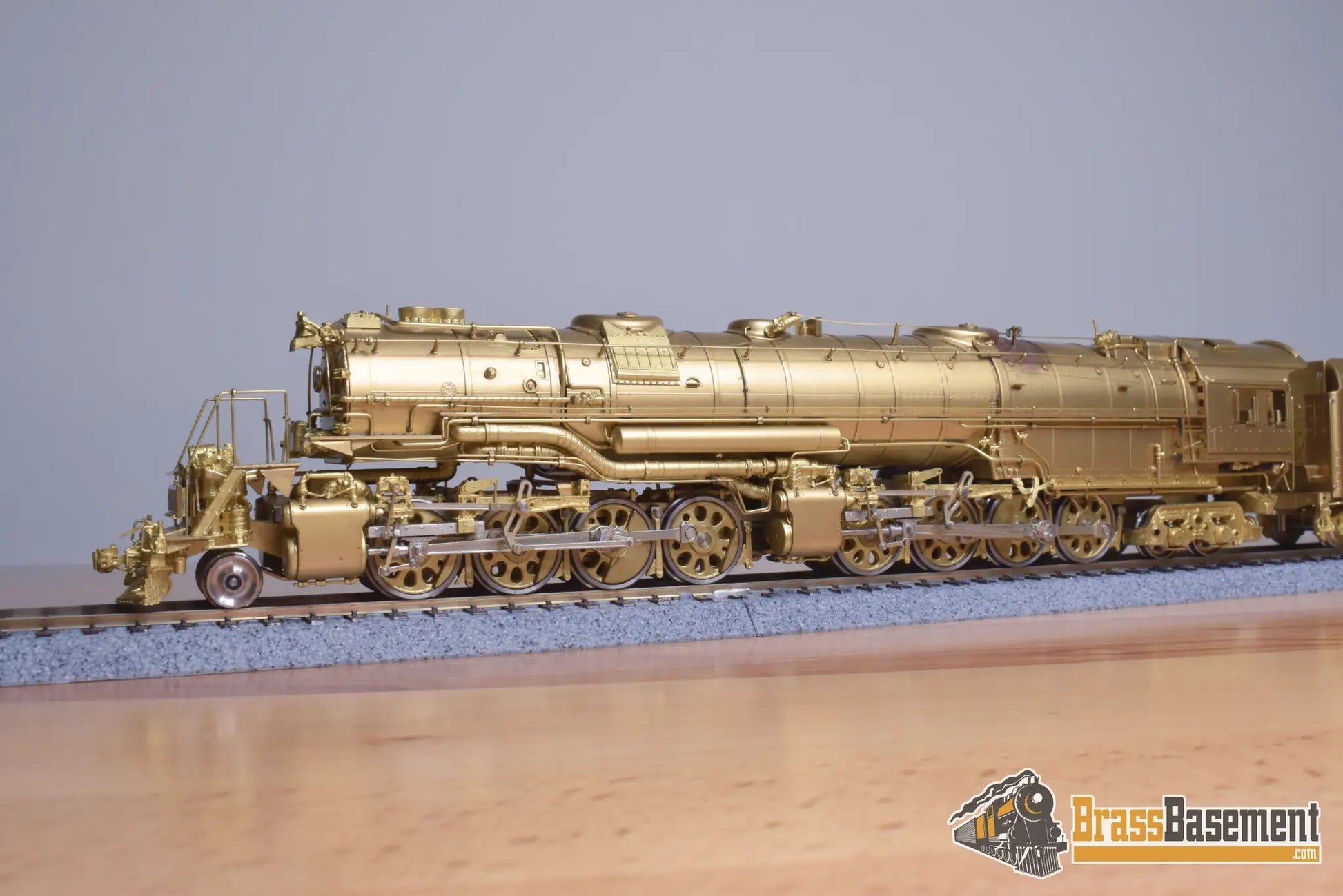 Ho Brass - Key Imports Baltimore & Ohio B&O Em-1 2-8-8-4 7600 Class Unpainted Steam