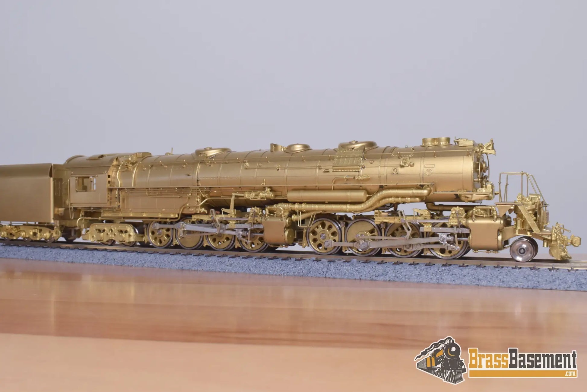 Ho Brass - Key Imports Baltimore & Ohio B&O Em-1 2-8-8-4 7600 Class Unpainted Steam