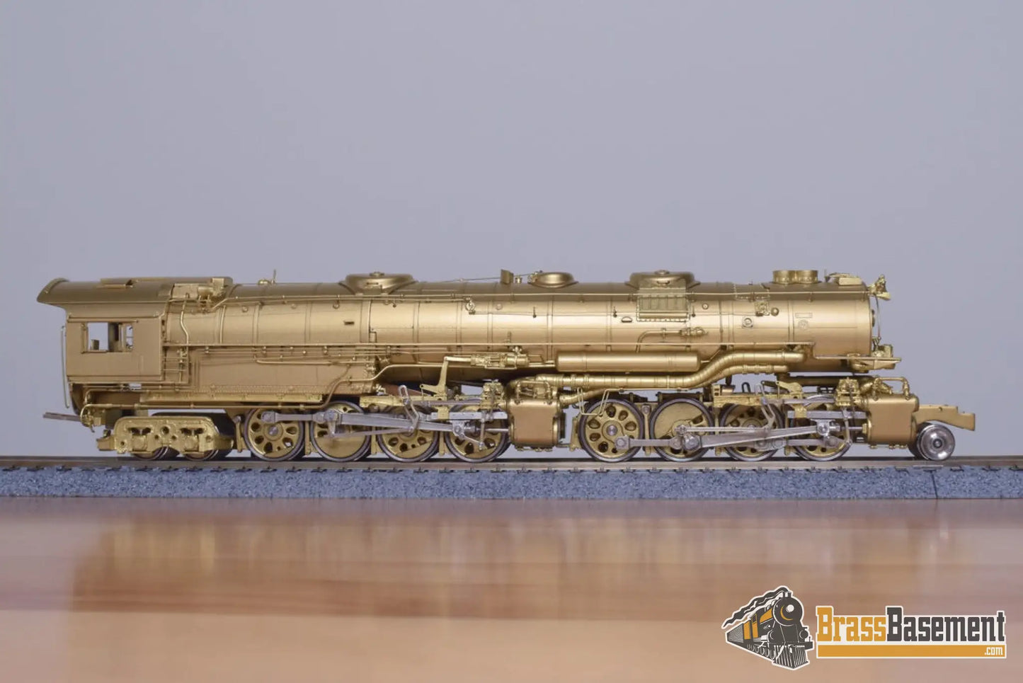 Ho Brass - Key Imports Baltimore & Ohio B&O Em-1 2-8-8-4 7600 Class Unpainted Steam