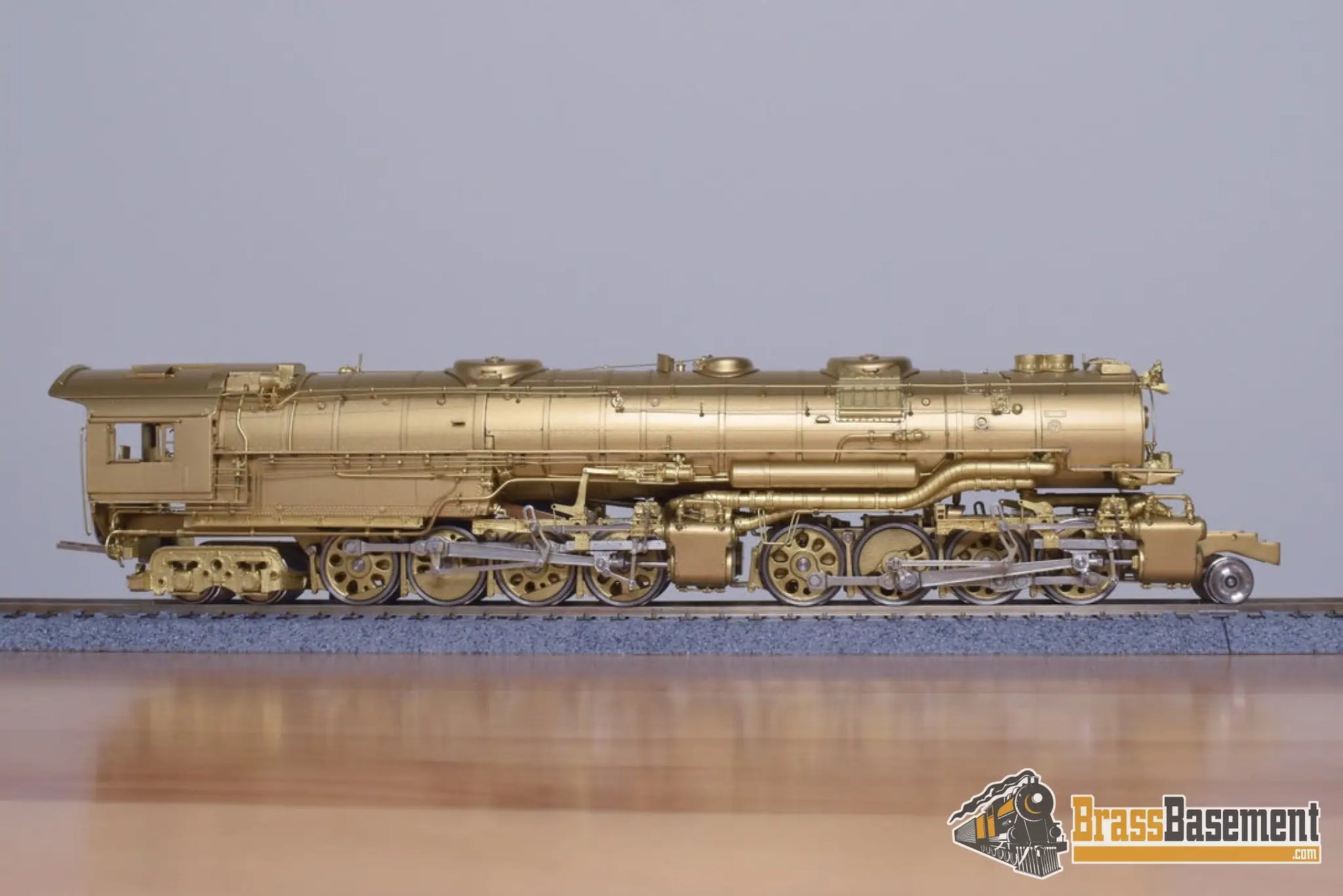 Ho Brass - Key Imports Baltimore & Ohio B&O Em-1 2-8-8-4 7600 Class Unpainted Steam