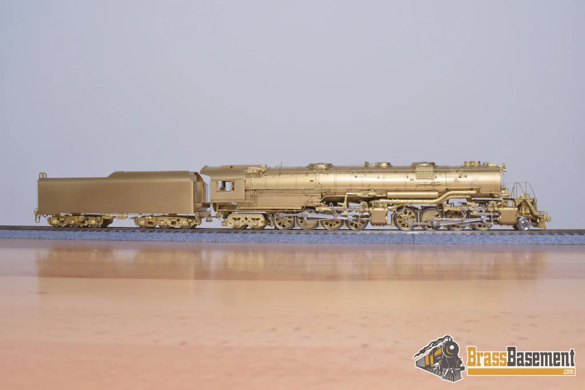 Ho Brass - Key Imports Baltimore & Ohio B&O Em-1 2-8-8-4 7600 Class Unpainted Steam
