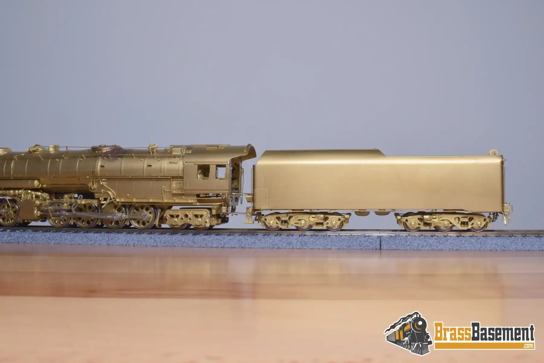 Ho Brass - Key Imports Baltimore & Ohio B&O Em-1 2-8-8-4 7600 Class Unpainted Steam