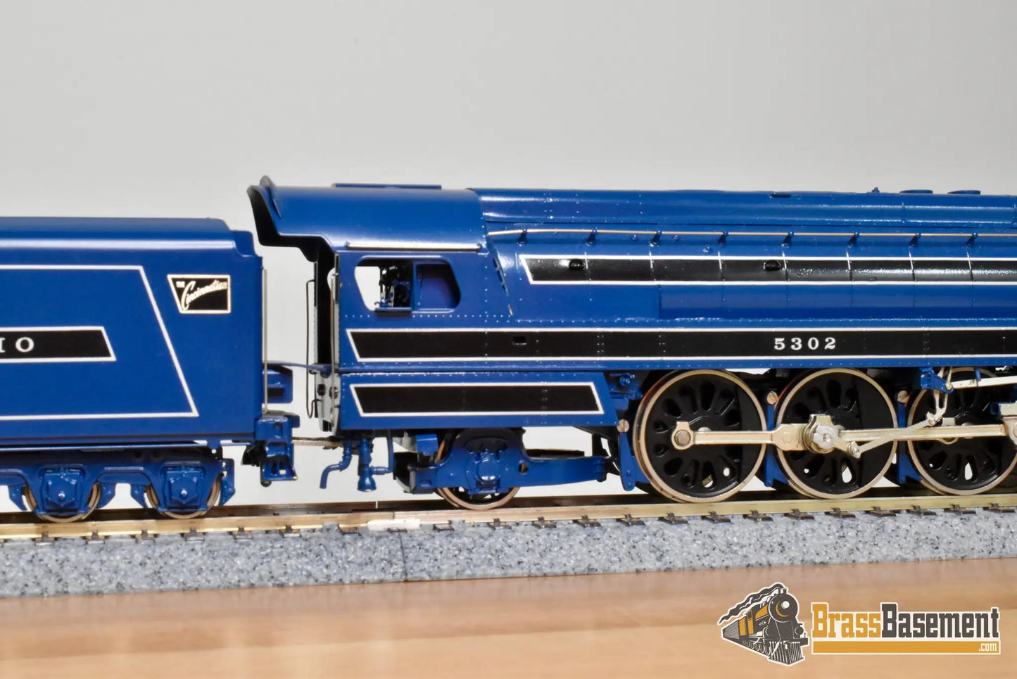 HO Brass - Key Imports Baltimore & Ohio B&O P-7d 4-6-2 #5302 BOX POX CS #22 - F/P Wrong Blue - Steam